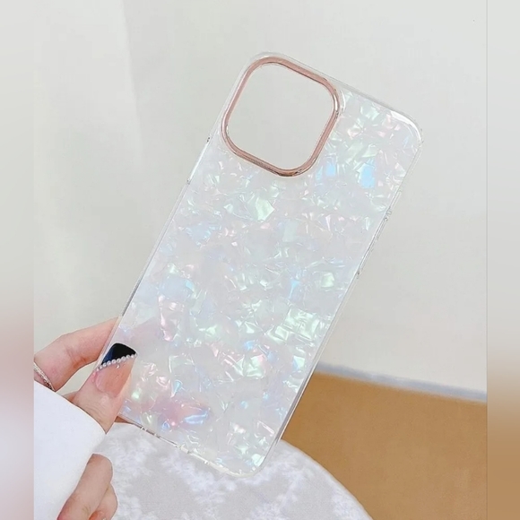 NEW iPhone 14 Pro Protective Phone Case Glitter Slim Soft Hard Frame Cover - Picture 1 of 3